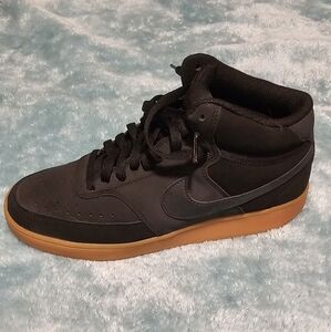 Men's Black High-Top Sneakers Nike Air Force